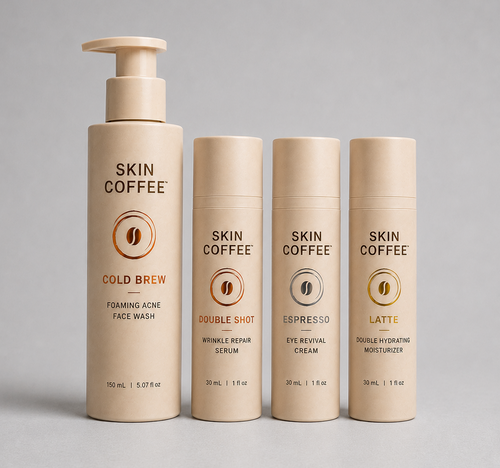 The Full Routine: four Skin Coffee products